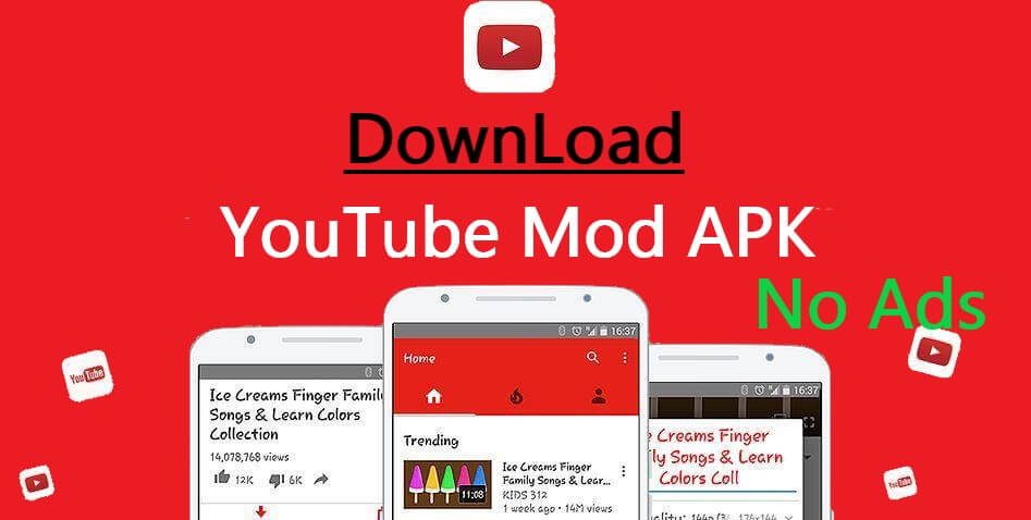 Download YouTube Mod APK No Ads For Android - TechPanga