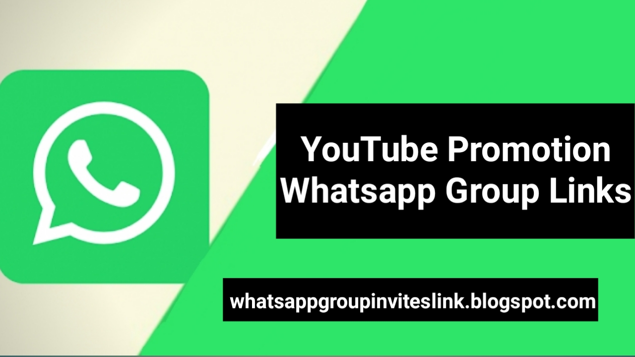 YouTube Promotion Whatsapp Group Links