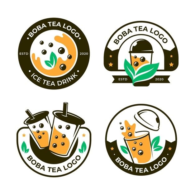 Desain Logo Minuman Bubble - Senang Belajar