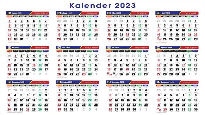 Kalender 2023 Versi PDF