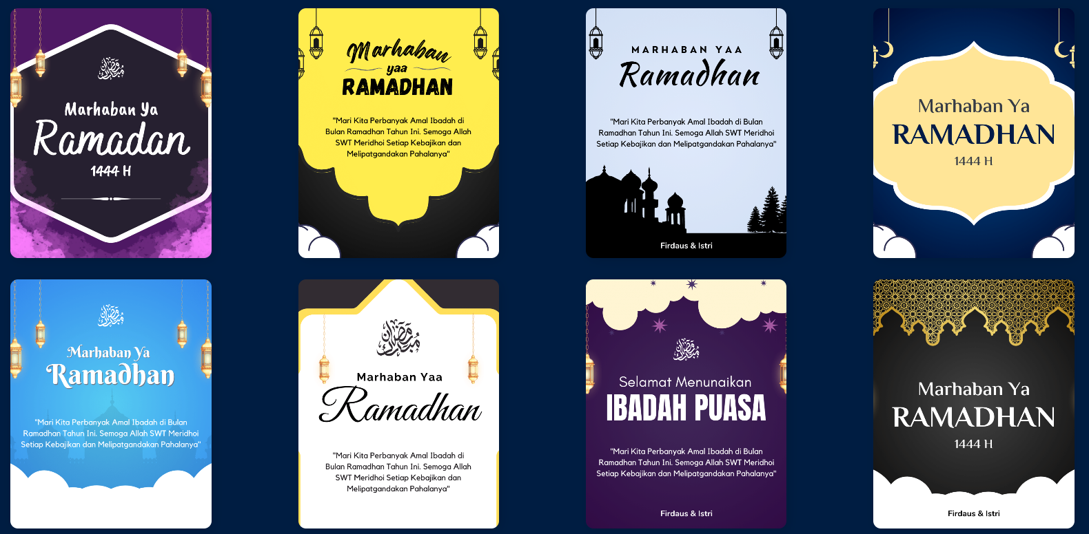 Background Ramadhan Aesthetic