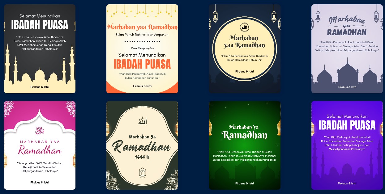 Download template ramadhan