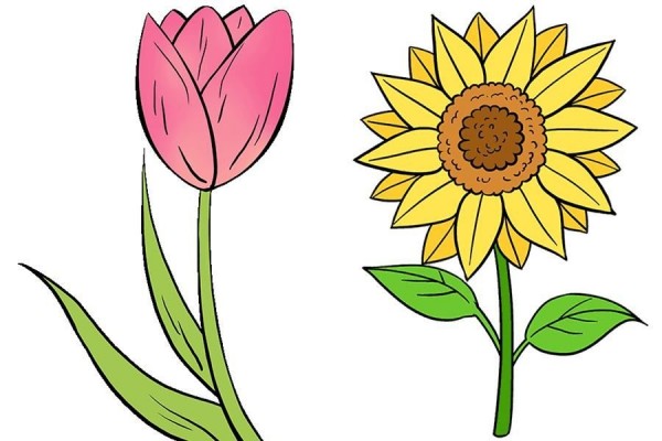 Inspirasi 26+ Menggambar Bunga