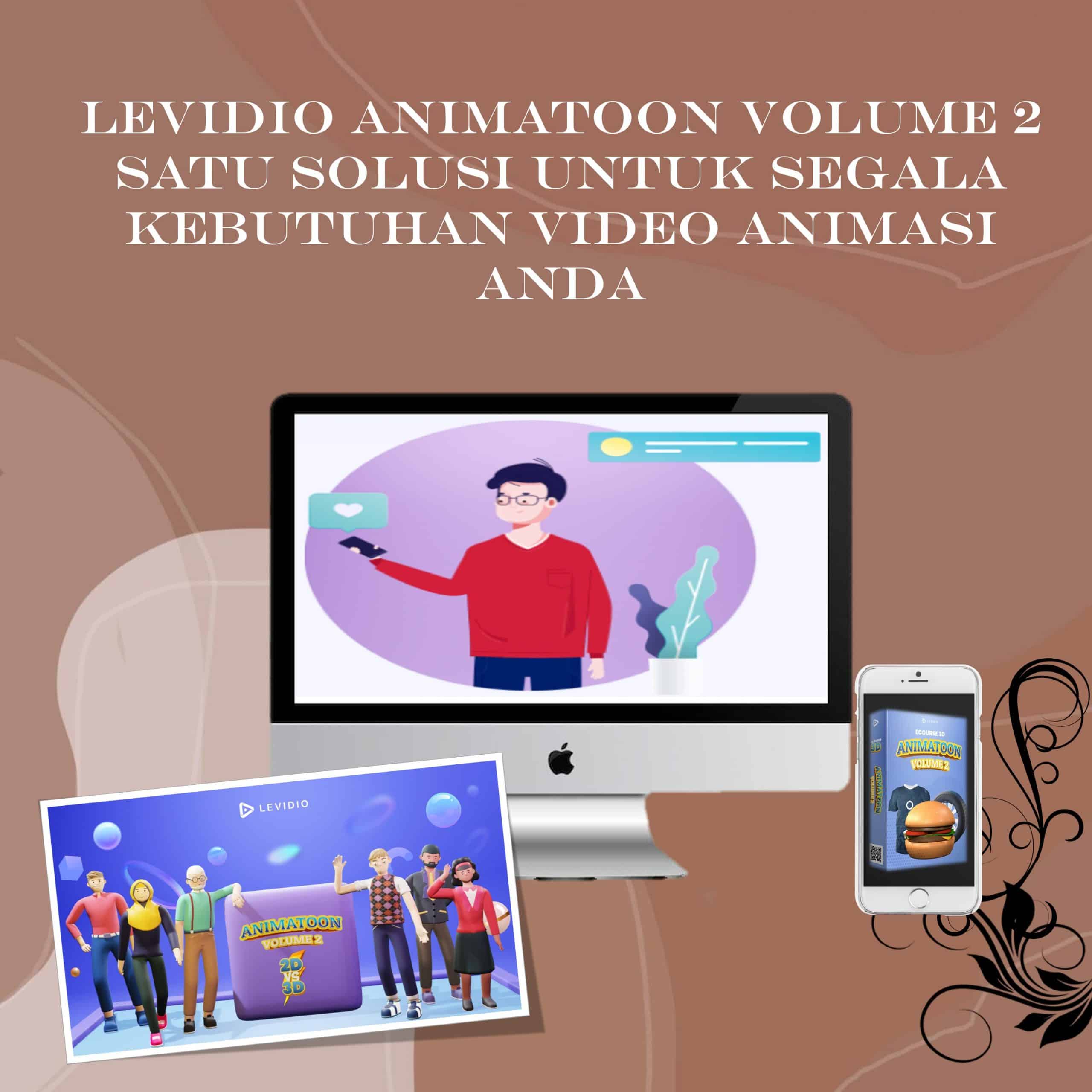 Levidio Animatoon Vol 2 Template PowerPoint