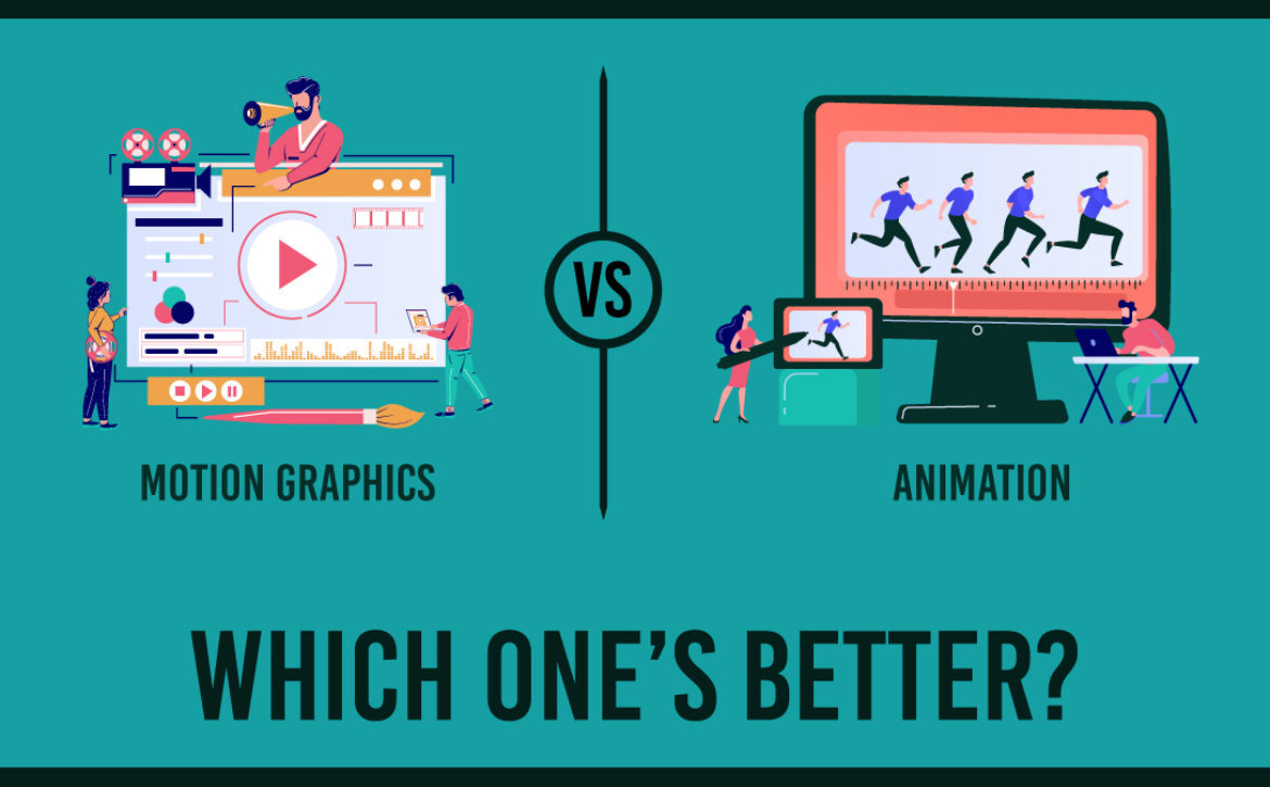 Motion Graphics Vs. Animation: How are the two different?