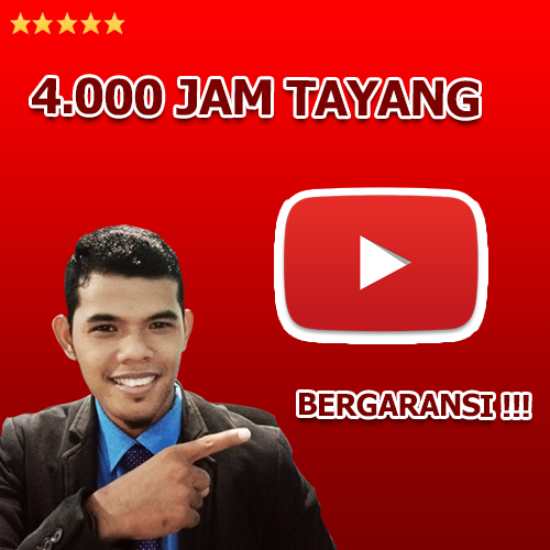 Jasa 4.000 Jam Tayang Youtube Square