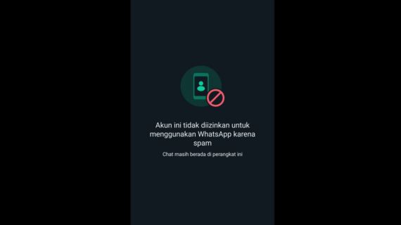 Wow! Akun Ini Tidak Diizinkan Menggunakan Whatsapp Terbaik