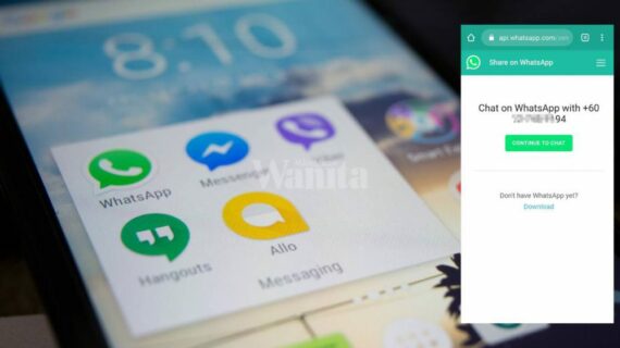 Wow! Cara Hantar Whatsapp Ke Nombor Sendiri Terpecaya