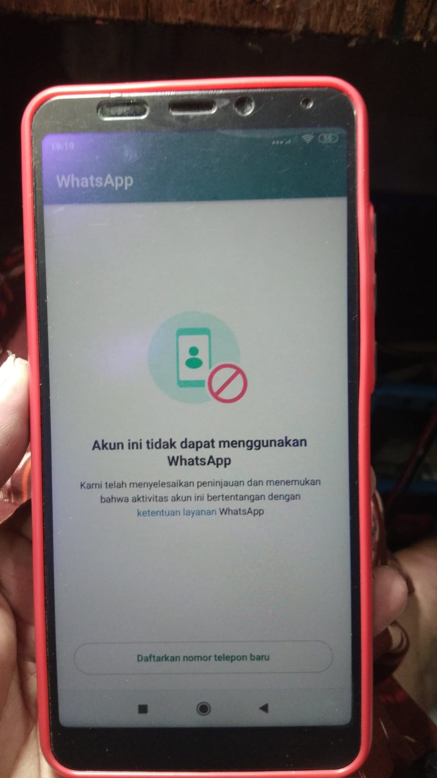 Akun ini Tidak Dapat Menggunakan Whatsapp? - Gstool.id