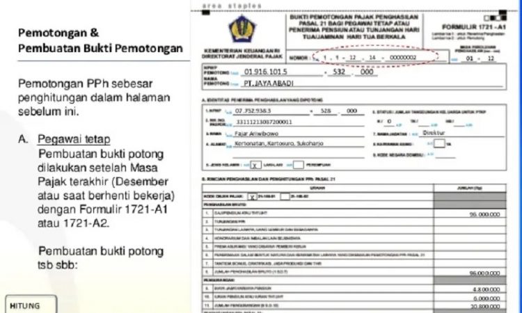 Cara Isi dan Lapor SPT dengan E-Filing 1770 SS