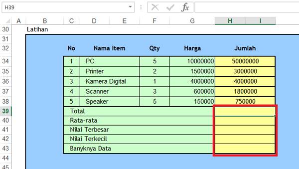 Cara Belajar Excel untuk Admin Pemula 100% Mudah Sekali