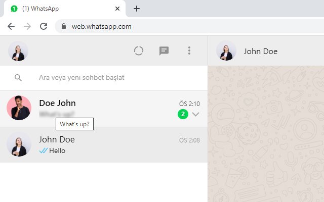 Cara Blur Whatsapp Web Gambaran - Riset