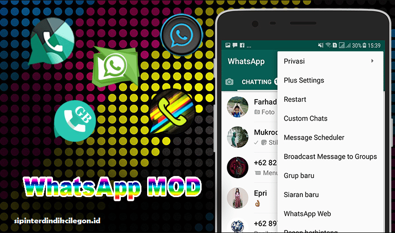 Rekomendasi WA MOD 2023