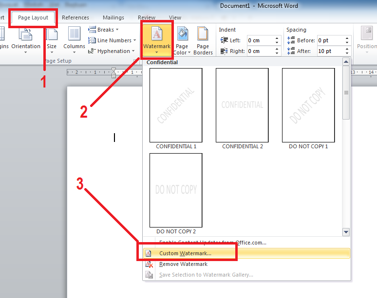 Cara Menciptakan Watermark Goresan Pena Dan Gambar Di