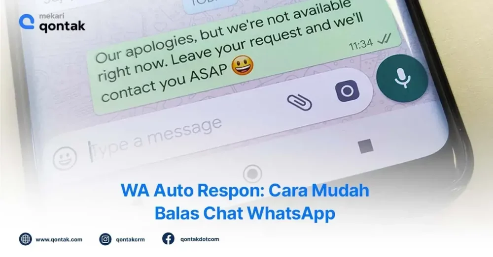 WA Auto Respon: 3 Cara Buat Pesan Otomatis di WhatsApp