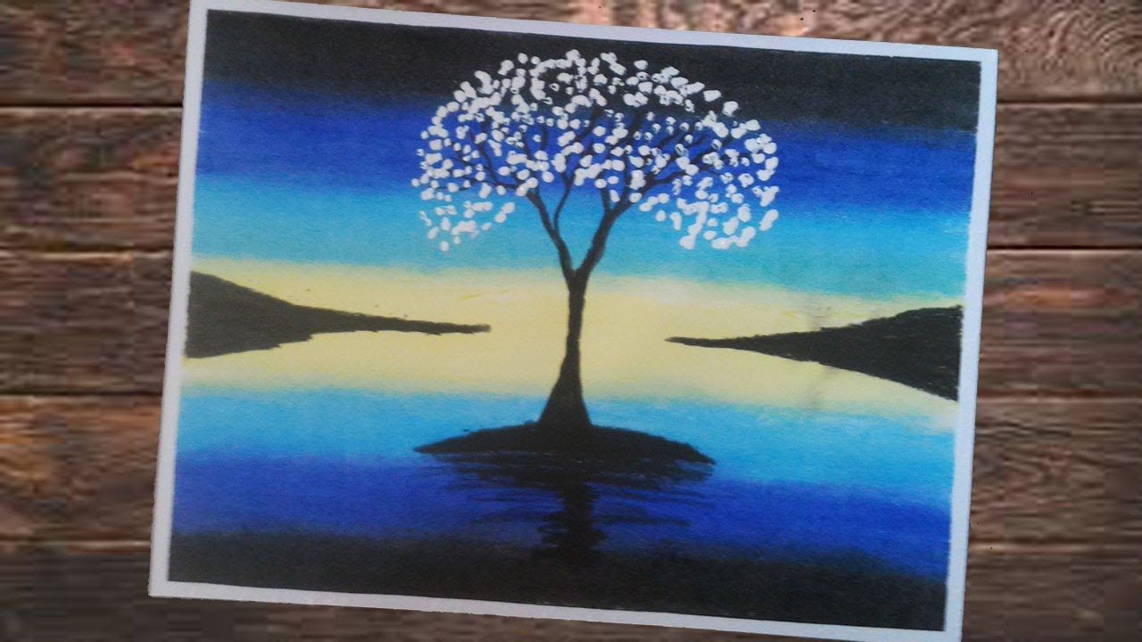 Cara Menggambar Pemandangan Menggunakan Cat Air - MasterWarna.com