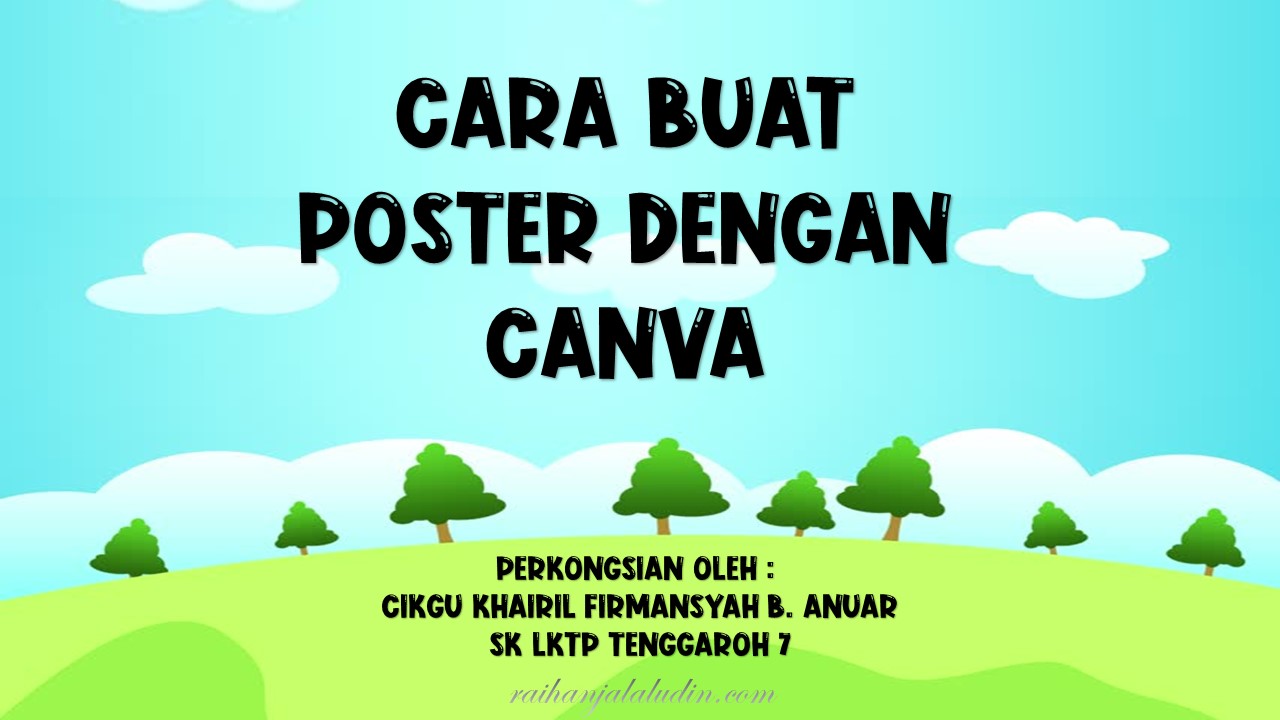 Cara Buat Poster Photoshop Contoh Poster - Riset