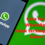 Simak! Cara Foto Whatsapp Tidak Tersimpan Terbaik