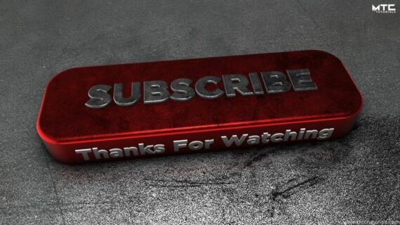Wow! Subscribe Youtube Banner 1024 X 576 Terbaik
