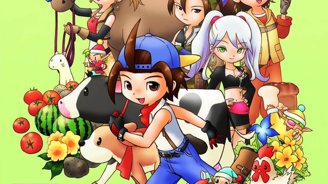 CGR Undertow - HARVEST MOON: HERO OF LEAF VALLEY review for PSP - YouTube