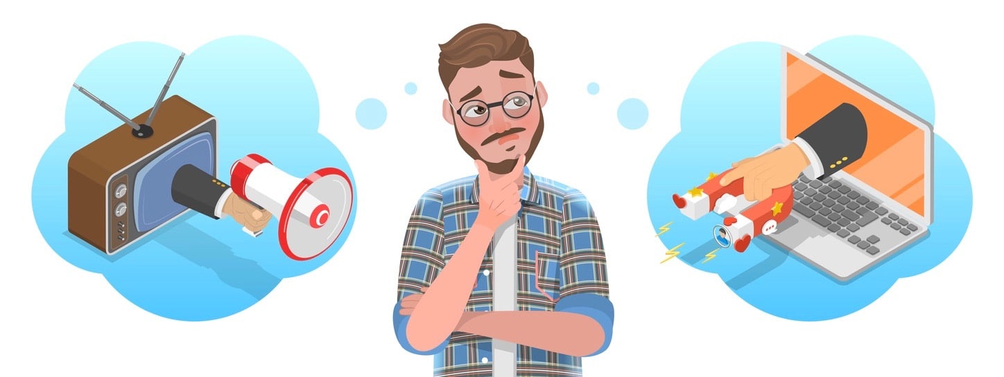 Gambar - Perbedaan Promosi Online Dan Offline