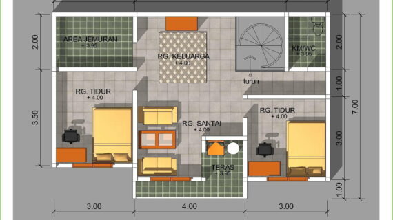 Simak! Gambar Desain Rumah 6 X 9 Wajib Kamu Ketahui