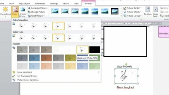 Wow! Membuat Tanda Air Di Word Wajib Kamu Ketahui