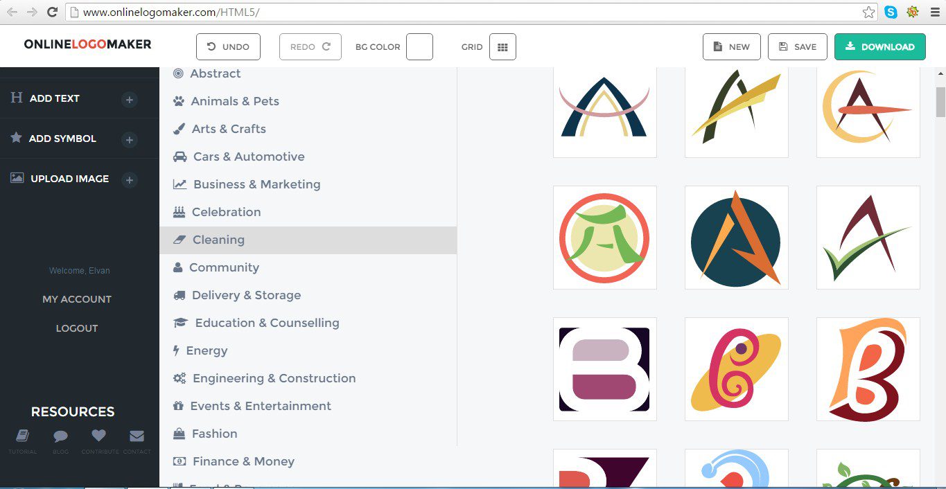 Cara Membuat Logo Secara Online Terbaik Untuk Header Blog Keren Mang