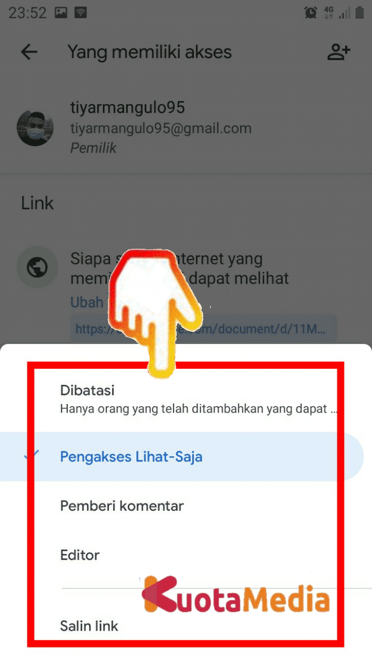 Cara Membuat Google Drive Yang Bisa Diakses Semua Orang