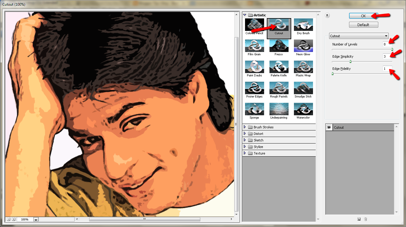 Membuat Efek Gambar Kartun Di Photoshop - IMAGESEE