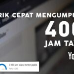 Penting! Cara Hitung Jam Tayang Youtube Wajib Kamu Ketahui