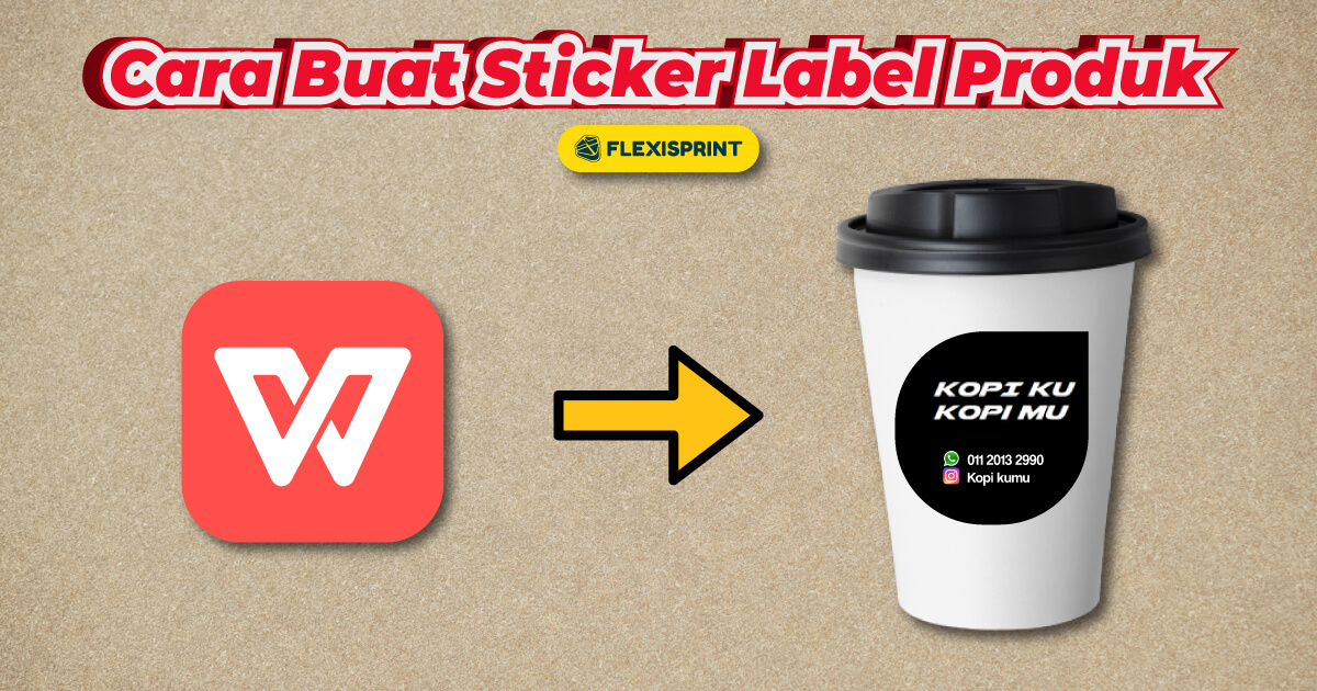 Cara Nak Buat Sticker Produk Yang Menarik