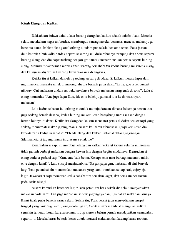 Detail Contoh Teks Cerita Inspiratif Koleksi Nomer 4