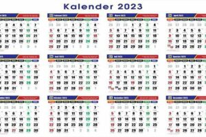 Terbongkar! Download Kalender 2023 Lengkap Dengan Hijriyah Cdr Wajib Kamu Ketahui