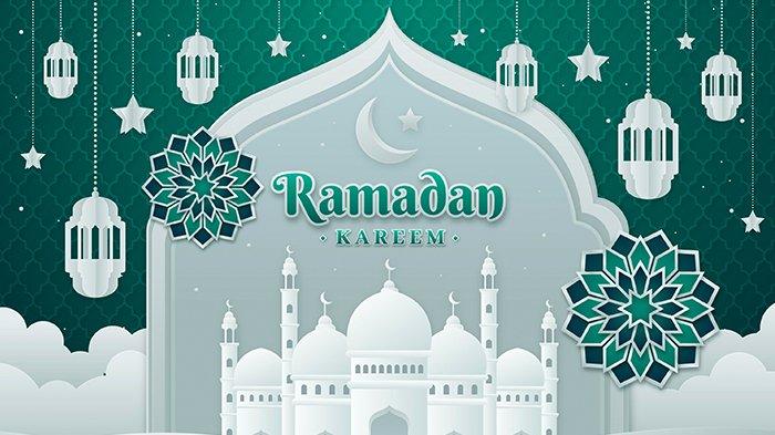Gambar Ucapan Ramadhan Aesthetic