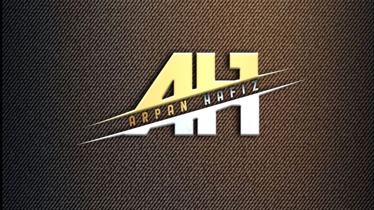 Logo nama sendiri inisial