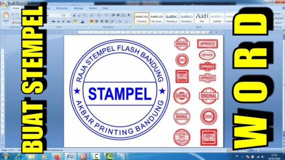 Rahasia Membuat Logo Stempel Online Gratis Terpecaya