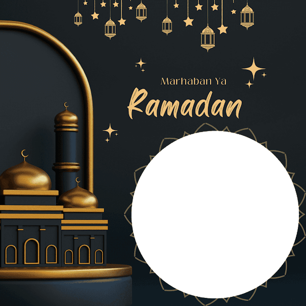 100 Bingkai Foto Twibbon Ucapan Selamat Puasa Ramadhan 1444/2023 - Idezia