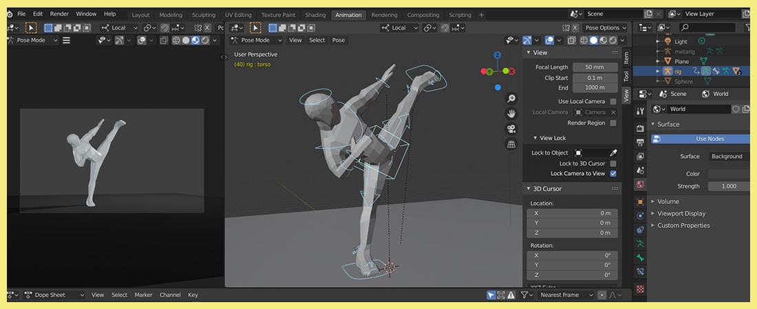 Stage Animation 3D - 3D en ligne niveau 2 pour ados - Digi Activity