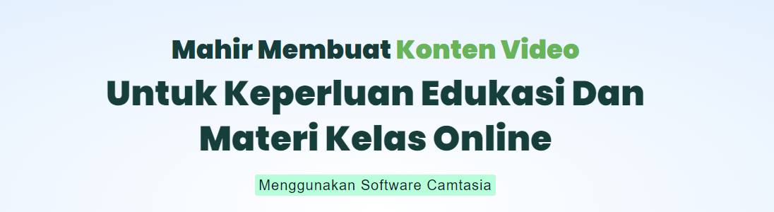 Play Menu Pada Camtasia