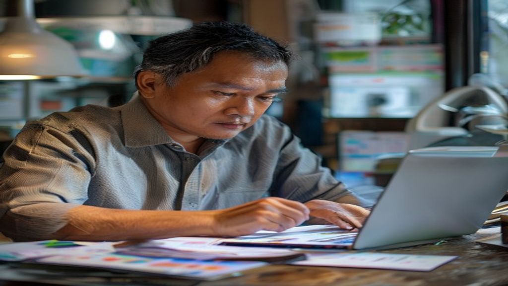 Template laporan keuangan spreadsheet untuk mengelola keuangan bisnis dengan lebih efektif