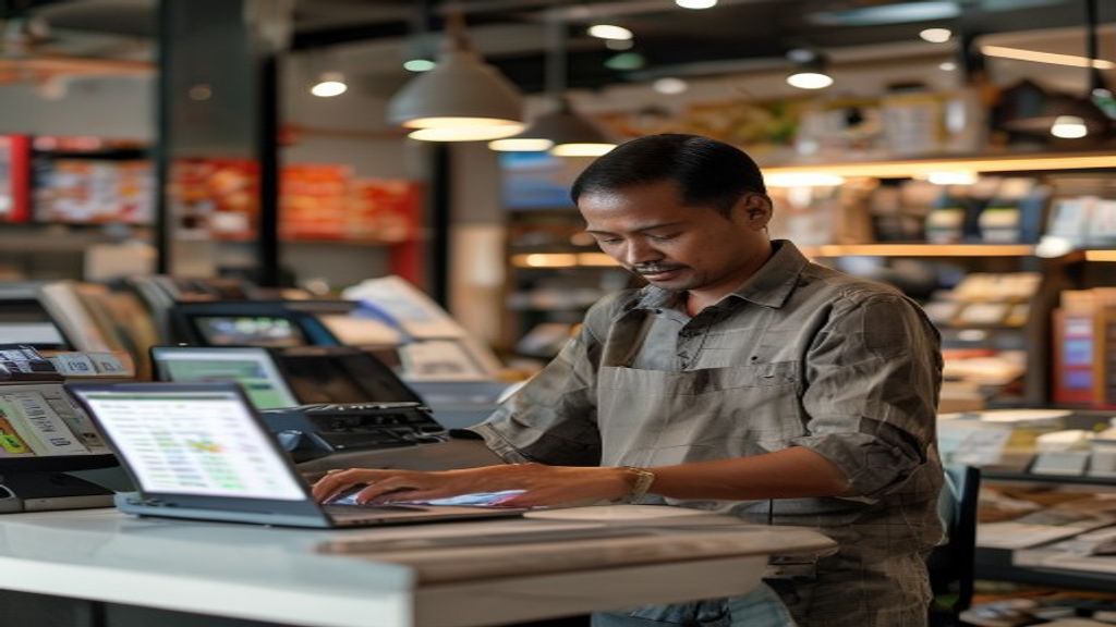 Template kasir Excel untuk mencatat penjualan dan pengeluaran bisnis dengan mudah