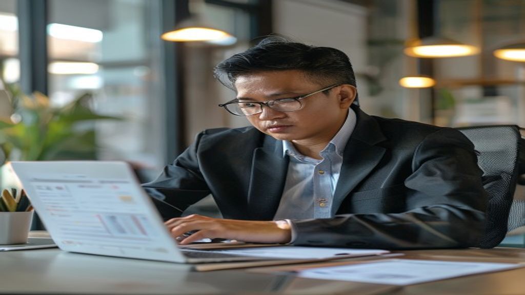Gambar template slip gaji excel untuk penggajian karyawan