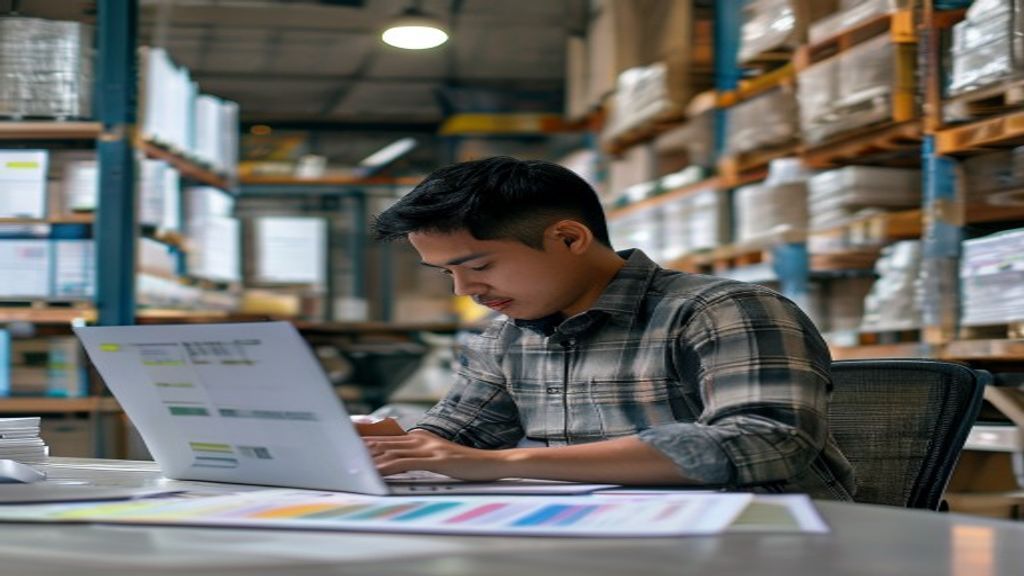 Template stok barang Excel gratis untuk manajemen persediaan barang