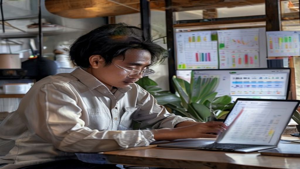 Template dashboard excel gratis untuk memudahkan analisis data bisnis dengan tampilan sederhana