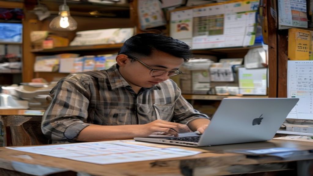 Template kasir Excel sederhana untuk mengelola transaksi penjualan dengan mudah
