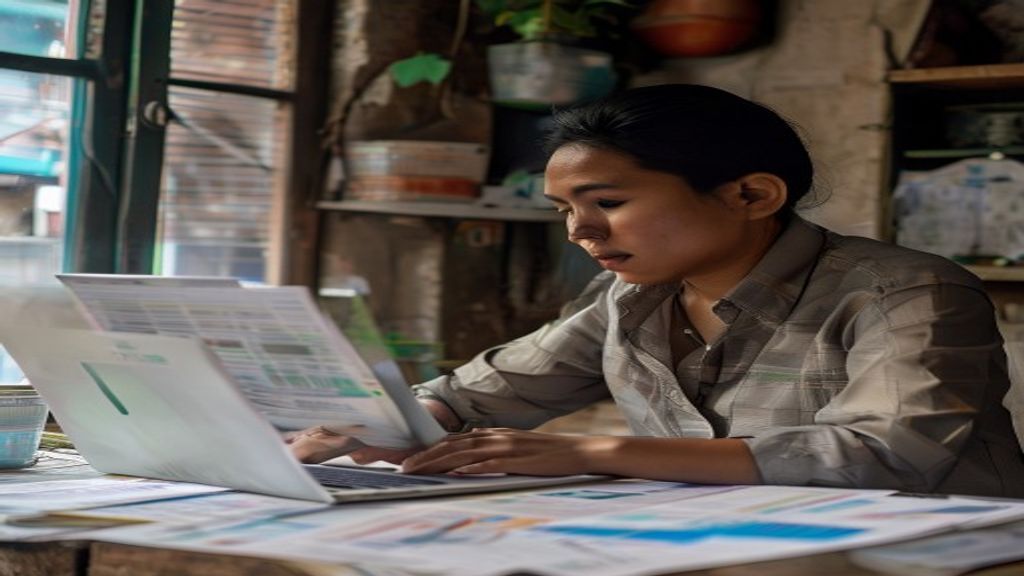 Template laporan keuangan sederhana untuk pengelolaan keuangan bisnis