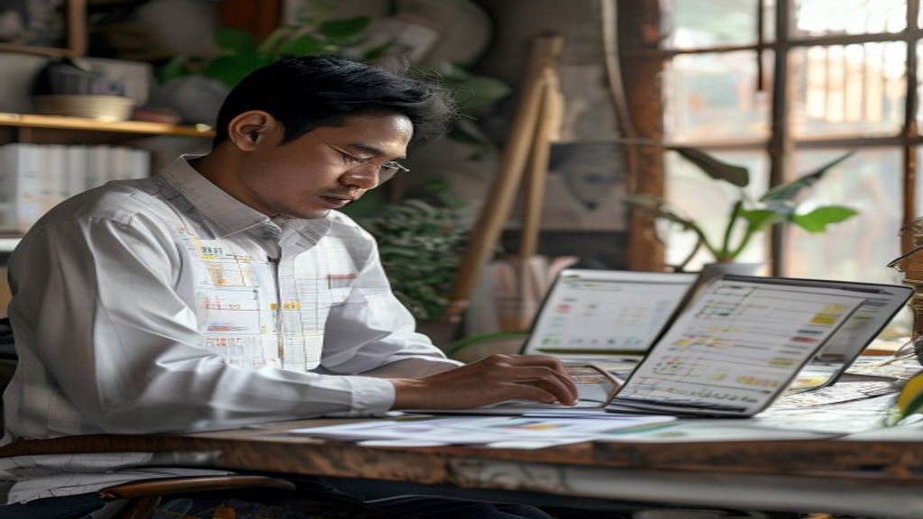 Template laporan penjualan harian Excel siap edit